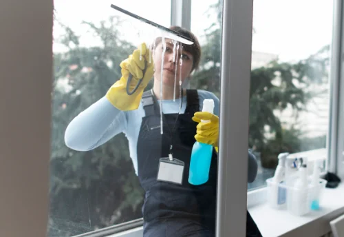 Nettoyage de vitres intérieures et extérieures à Thérondels